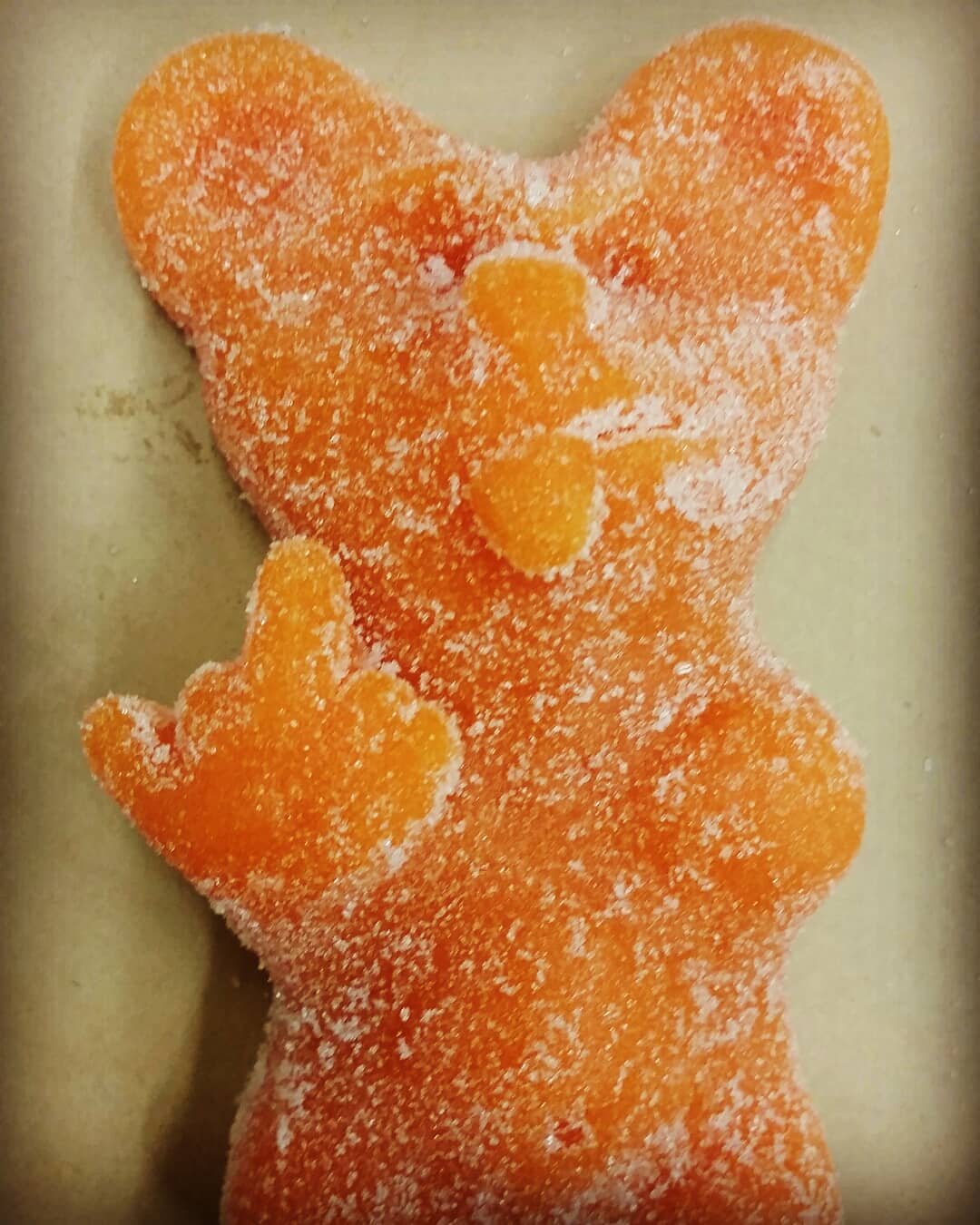 Sour-SOUR Gummy Bear Orange