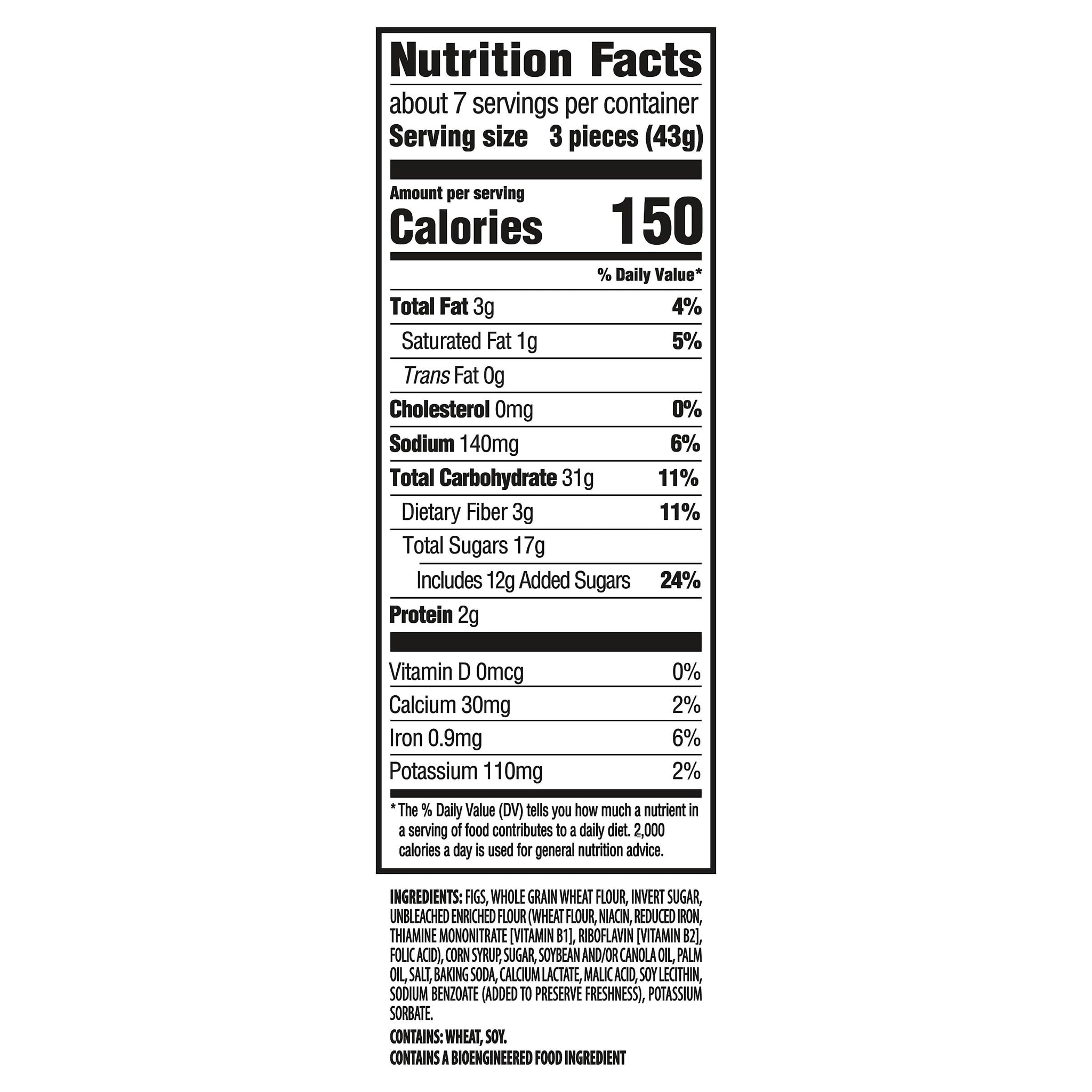 Newtons Soft & Fruit Chewy Fig Cookies, (Fig Bars), 10 oz