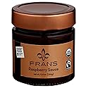 FRANS CHOCOLATES Organic Raspberry Sauce, 9.4 OZ