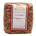 Bergin Nut Company Almonds, Raw Almonds, 16 Ounce Bag 2 Count
