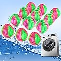 Pet Hair Remover for Laundry - Non-Toxic Reusable Dryer Balls Washer and Dryer Ball Remove Long Hair from Dogs and Cats on Clothes in The Washing