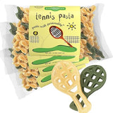 Pastabilities Fun Shaped Pasta for Kids - Tennis Pasta - Racket Sport Theme, Non-GMO Natural Wheat Pasta, All-Natural, Kosher Certified, Made in the