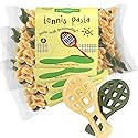 Pastabilities Fun Shaped Pasta for Kids - Tennis Pasta - Racket Sport Theme, Non-GMO Natural Wheat Pasta, All-Natural, Kosher Certified, Made in the