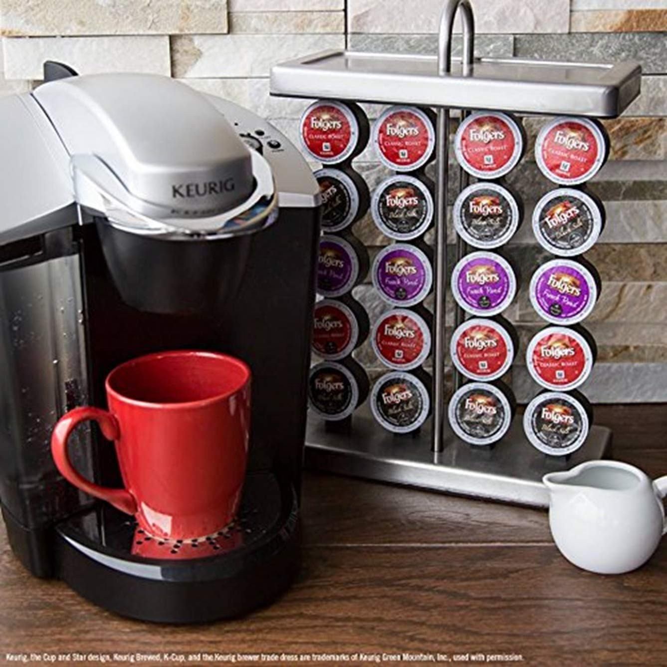 Folgers Vanilla Biscotti Flavored Coffee, 24 Keurig K-Cup Pods