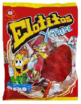 BENY X-Treme Lollipops with Chili Coating 1lb 6.56oz Bags PINEAPPLE FLAVOR (Elotitios/Corn-Shaped)