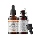 FLORIDA HERBS White Peony Tincture, Organic White Peony Extract (Paeonia Lactiflora) Root, Non-GMO in Cold-Pressed Organic Vegetable Glycerin 2 oz
