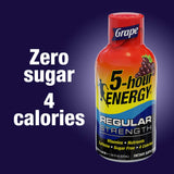 5-hour ENERGY Shot, Regular Strength, Berry, 1.93 oz, 48 Pack