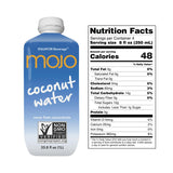 MOJO Coconut Water | Hydration Drink & Sports Drink | Electrolytes Beverage | Vitamin B & C | Hydration Drink for Skin & Body | 33.8 Oz (Pack Of 6)