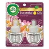 Air Wick Scented Oil Twin Refill Life Scents Summer Delights (White Flowers/Melon/Vanilla) (2X.67) Oz. (Pack of 3)