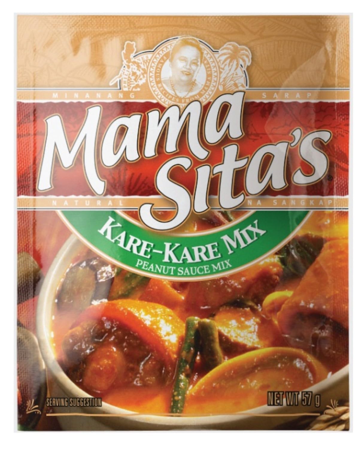 Mama Sita's Kare-Kare Peanut Sauce Mix (2.0oz, 57g) 4 Pack