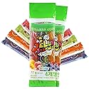 Jelly Straws Pack of 2 - Jelly Noodles Gummies Peach Mango Blueberry Lychee Flavors