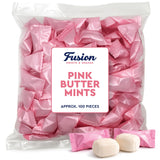 Pink Buttermints - 100 Count - Pink Candy For Baby Shower - Baby Shower Candy - Perfect For Gender Reveal Parties, Hospital Goodie Bags, Welcome Baby