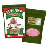 Reindeer Vomit Cotton Candy - Pink Novelty Candy for Kids - Stocking Stuffer, Christmas Gag Gift, Gluten-Free, Made in America