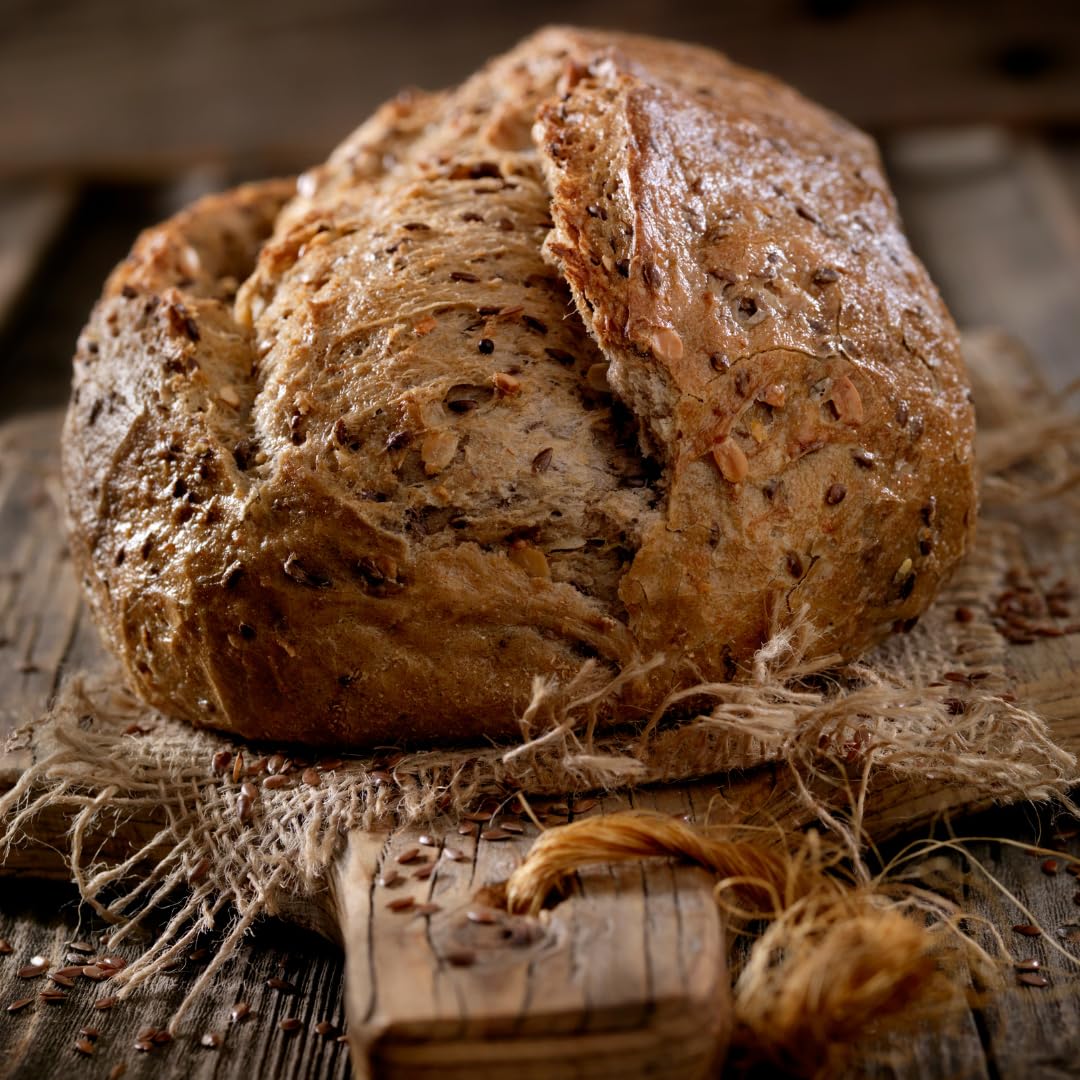 Minimalist 9 Grain Flour, Perfect for Baking and Cooking, Packaged in a Refillable Bag (3 Pound)