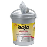 Gojo Dual Textured Scrubbing Wipes Canister 72 Wipes