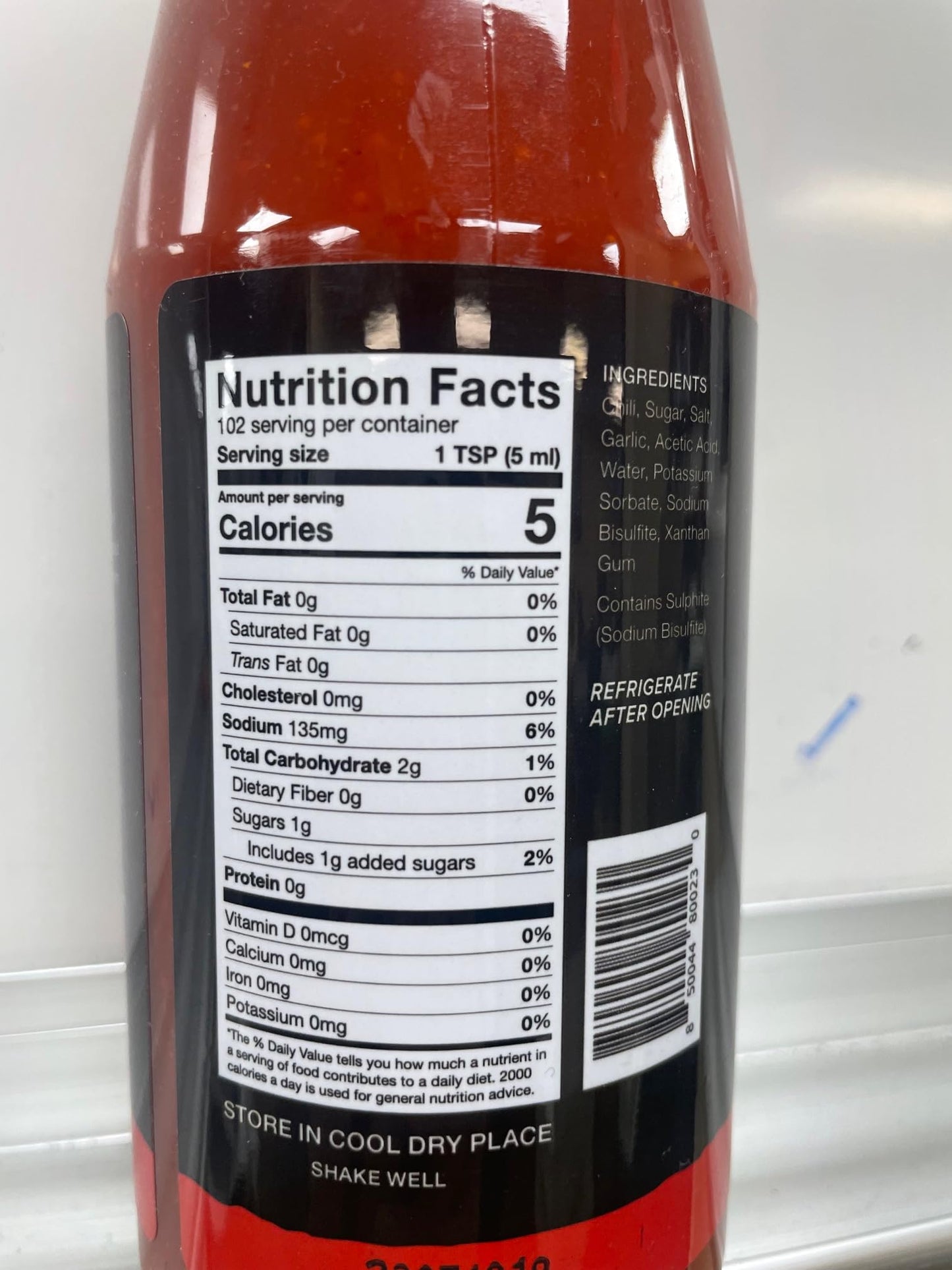 Mama La's Kitchen Sriracha Hot Chili Sauce, 17oz, Pack of 2