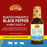 Country Bob's - Roasted Pineapple & Black Pepper Wing Sauce - 18 oz