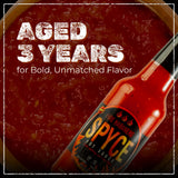 SPYCE Habanero Hot Sauce, Vegan, Gluten Free, Low Sodium, Non-GMO, No MSG, No Sugar, No Filler (10 oz, Fire Habanero)