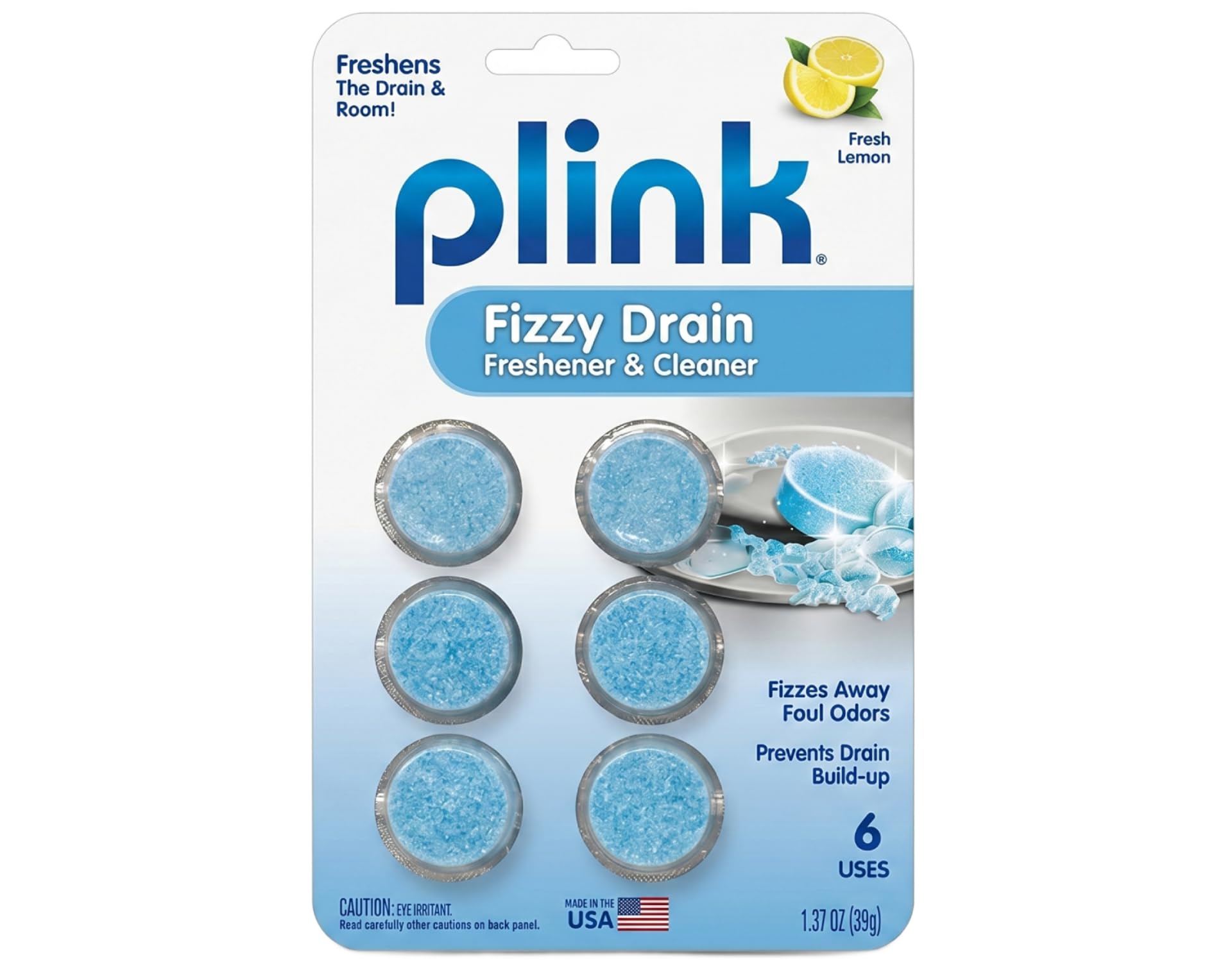 Summit Brands Plink Tablet Drain Freshener and Cleaner 6 oz.12