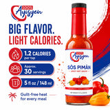 Sòs Pimàn Spicy Hot Sauce, Authentic Haitian, Haitian Goat Pepper, 5 fl oz, 100% Ayisyen