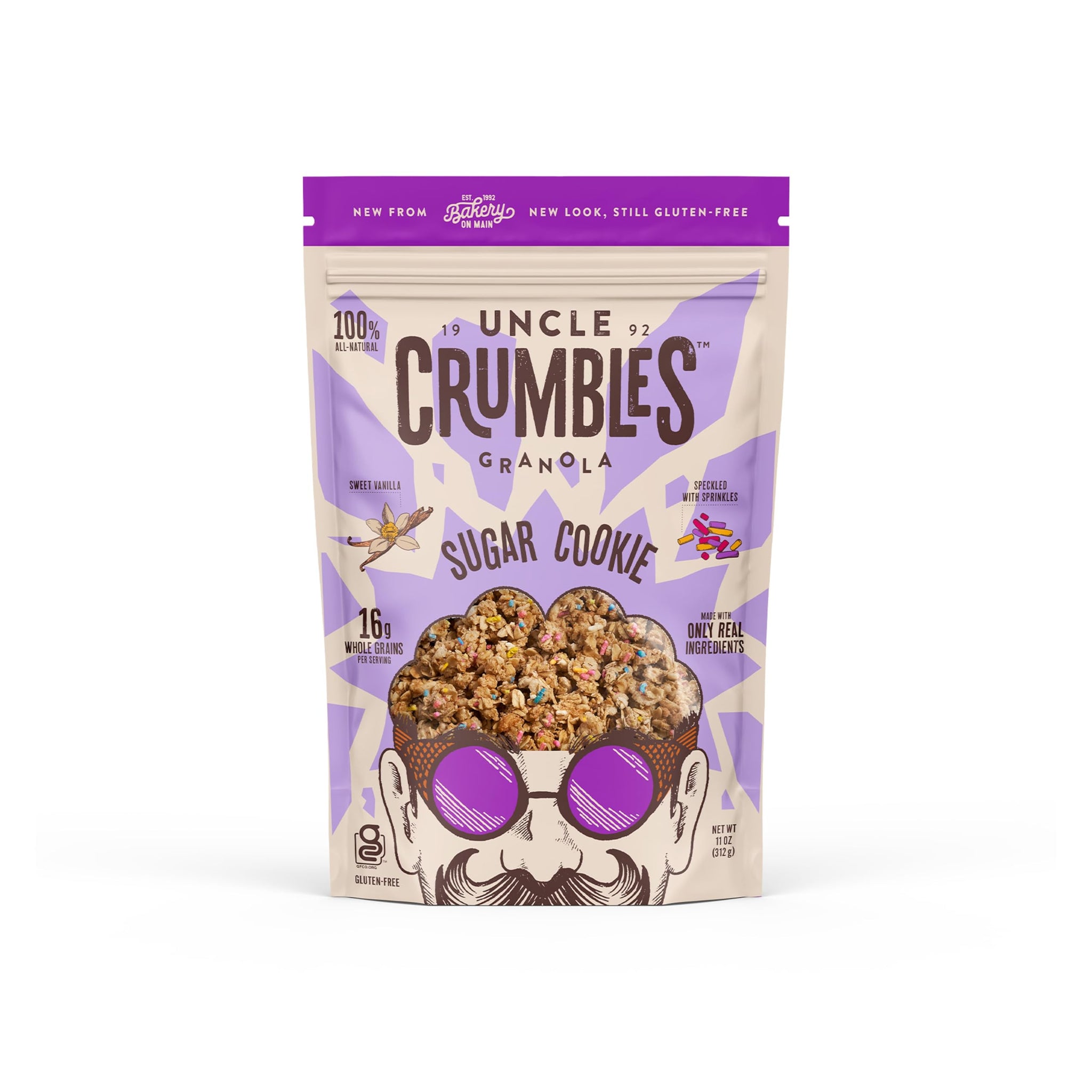 Uncle Crumbles, Granola Sugar Cookie, 11 Ounce