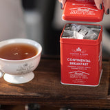 Harney & Sons Continental Breakfast, 20 sachets | Schitt's Creek Rosebud Motel Black Tea with Cinnamon, Caramel and Vanilla Flavors