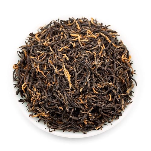 oriarmcha 100g / 3.53oz Yin Jun Mei Wuyi Black Tea Loose Leaf - Silver Eyebrow Chinese Breakfast Tea - 100% Pure Unblended High Mountain Grown