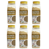 Pereg Seasoned Quinoa Roasted Garlic, (10.58 Oz x 6 pack), Pre-Washed Whole Grain Quinoa Flavored with Garlic, Vegan, Gluten Free Grain, Rice & Pasta Alternative, Weight Loss Friendly & Healthy Snack