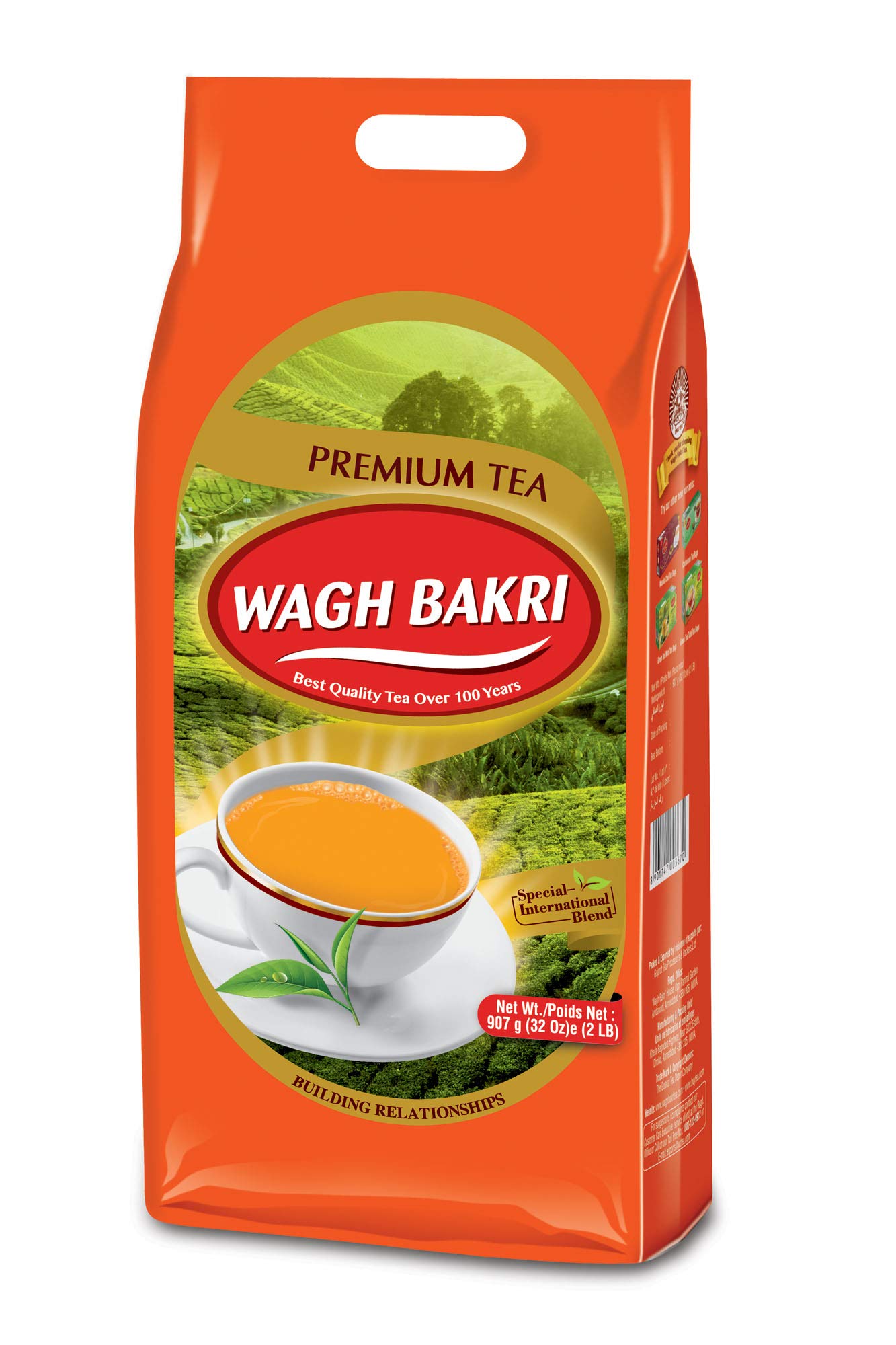 Wagh Bakri Premium Black Tea, Special International Blend, 2 lb (Pack of 1)
