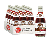 GuS Soda - Cranberry Lime - 12 oz (24 Glass Bottles)