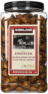 Kirkland Signature H.K Anderson Valencia Peanut Butter Filled Pretzel Nuggets: 52 Oz - Cos9 - PACK 2