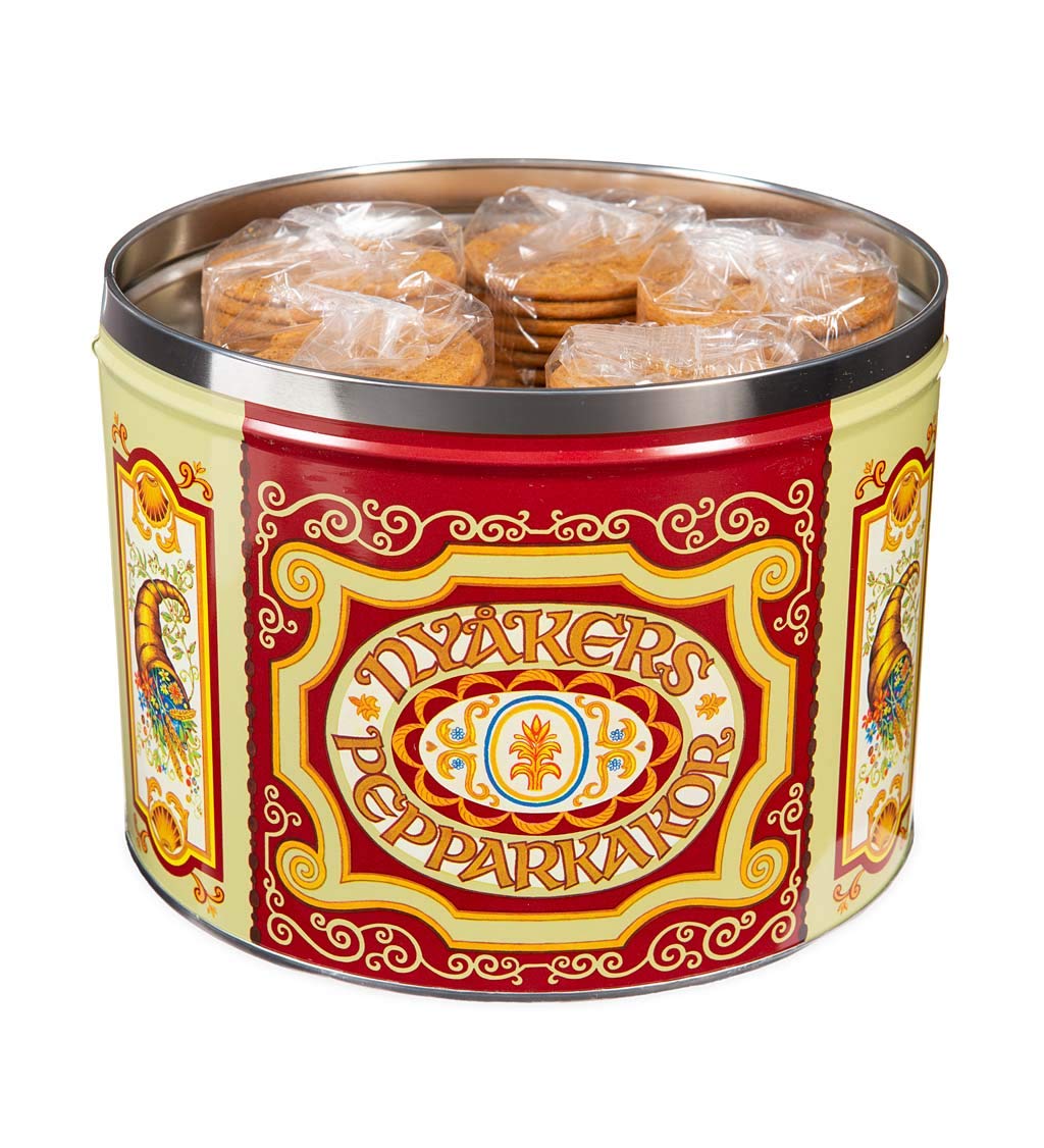 Plow & Hearth Nyakers Sweet and Spicy Gingersnap Cookies - Original Flavor, Nyakers Gingersnap Cookies, Finest Ginger Snaps, Swedish Cookies, Perfect