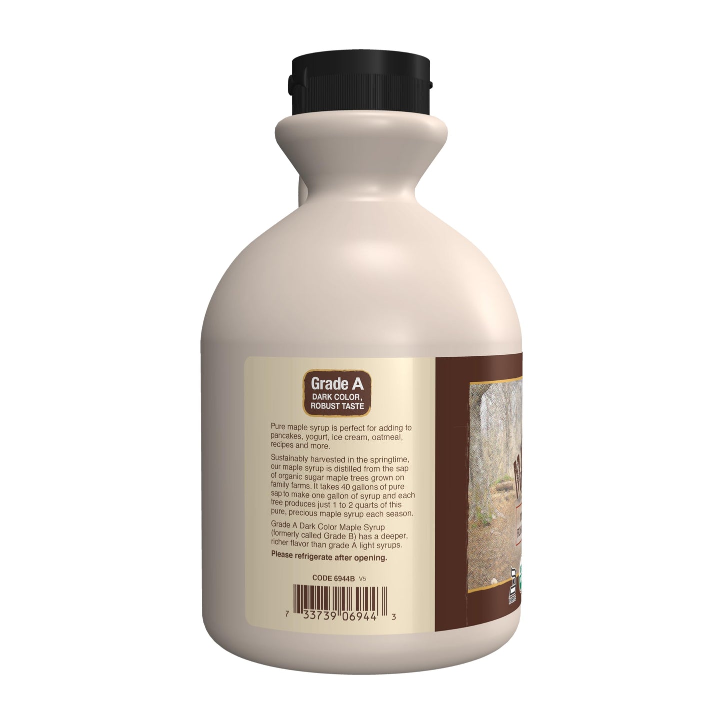 NOW Foods - Healthy Foods Maple Syrup Grade B Certified Organic - 32 oz. (Multi-Pack)