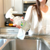 Green Llama Window and Glass Refill 3-Pack - Certified Compostable Packaging, Natural Cleaning Solution for Windows and Glass - Eco-Friendly