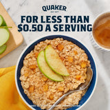 Quaker, Protein Instant Oatmeal, Banana Nut, 12.9 Oz, 6 Count (Pack of 1)