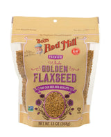 Bob's Red Mill Golden Flaxseeds, 13oz (Pack of 4) - Non GMO, Vegan, Paleo Friendly, Raw, Sproutable, Kosher