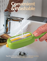 Washable Sticky Roller, Reusable Lint Roller, Washable Pet Hair Removal Tool for Clothes, Pet Hair Remover,Furniture for Cats and Dogs FurIdeal
