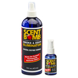 Scent Bomb Odor Eliminator Spray Enzyme Based Strong Pet Odor Eliminator for Home, Air Freshener for Room, Bathroom and Kitchen, Removes Smoke Dog Pee