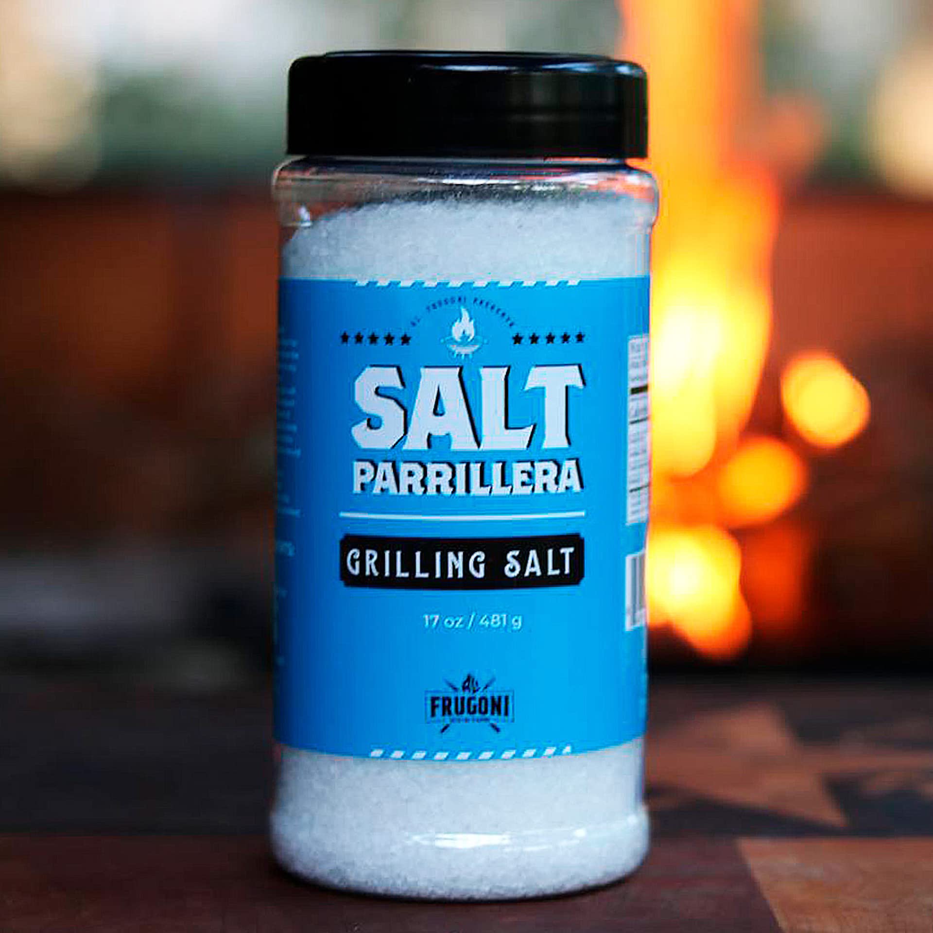 Al Frugoni- Grilling Salt-Perfectly sized granules of Seasalt for your grilling needs. Excellent on any frilled meat or vegetable.
