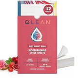 QLEAN Dryer Sheets | Natural Fabric Softener & Removes Static Cling | Vegan Laundry Softener | Soft, Fresh Laundry, Perfect for Clothes and Beddings