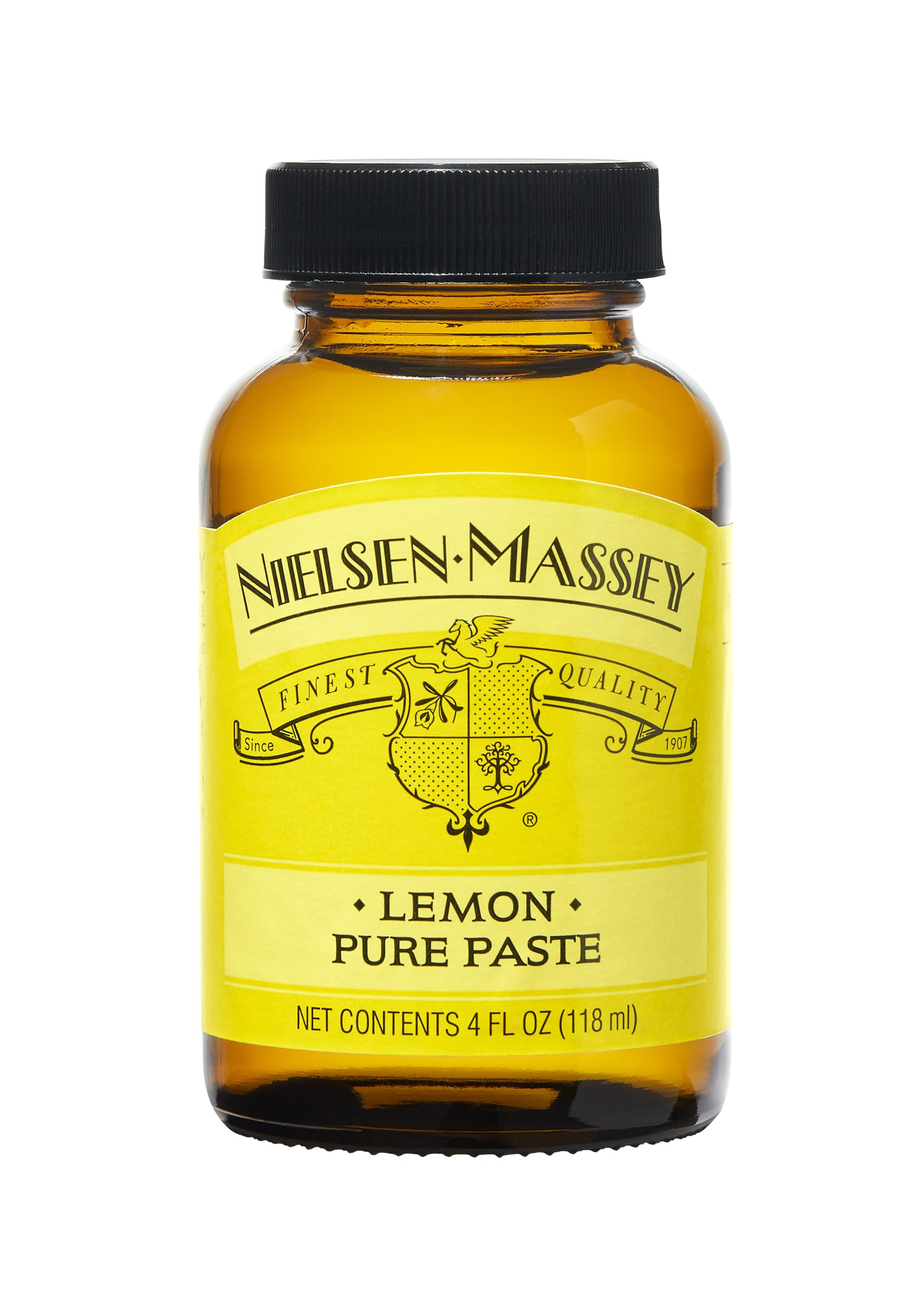 Nielsen-Massey Pure Lemon Paste for Baking and Cooking, 4 Ounce Jar