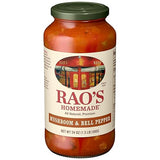 Rao's Homemade Mushroom & Bell Pepper Sauce Made with Italian Tomatoes, 24 oz