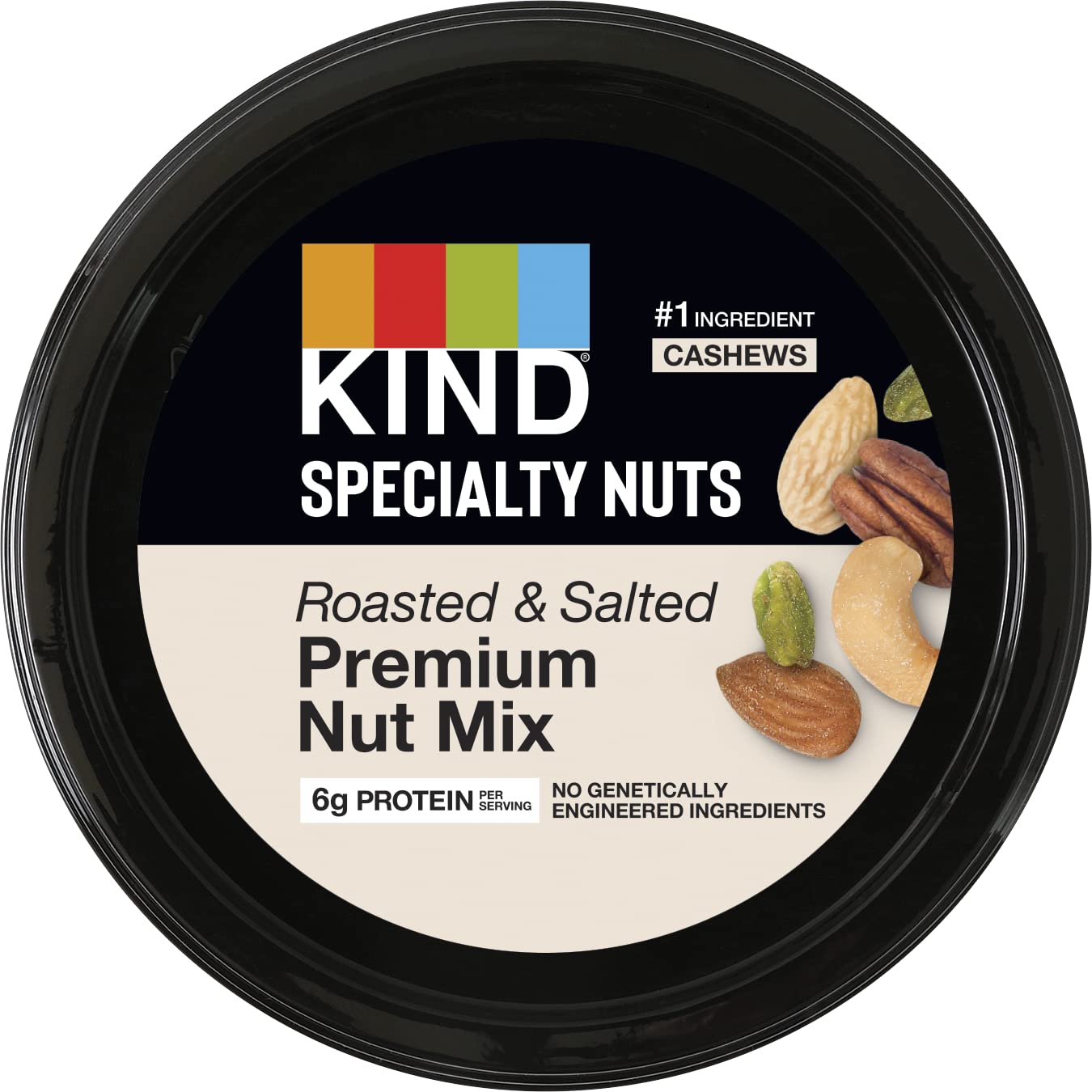 KIND Trail Mix, Roasted & Salted Premium Nut Mix, 9.5 Oz, 6 Ct