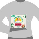 Newman's Own Organic Black Tea Strong Robust Black Tea with 100 Tea Bags Per Box (Pack of 2) USDA Certified Contains Caffeine Brew Hot/Cold