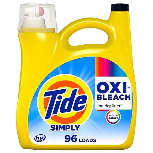 Tide Simply Oxi Boost + Ultra Stain Release, 42 fl oz, 29 Loads, Tough on Stains, Whitens, Brightens, Refreshing Breeze Scent