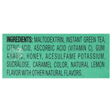 4C Zero Sugar Powdered Drink Mix Cannisters, Green Tea 1 Pack, 22 Quarts, Family Sized Cannister, Low Calorie, Thirst Quenching Flavors
