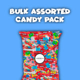 CandyKrave Candies with 6 Pounders pack of 4 Gummies Sweets Assortment Bulk Candy Variety Pack Individually Packed (Twizzlers Rainbow and Strawberry