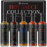 Hot Sauce Gift Set Variety 5 Pack - Hot Sauce Collection Sampler Set