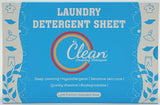 Clean Laundry Detergent™- Hypoallergenic, Eco-Friendly, Plant-Based, Biodegradable, 100% Natural - Gentle on Skin & Fabrics, Fresh Scent, 60 Premium