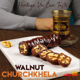 Gulluoglu Walnut Churchkhela (Cevizli Sucuk), Daily Fresh Shipment From Istanbul/Turkey. (1.1lbs)